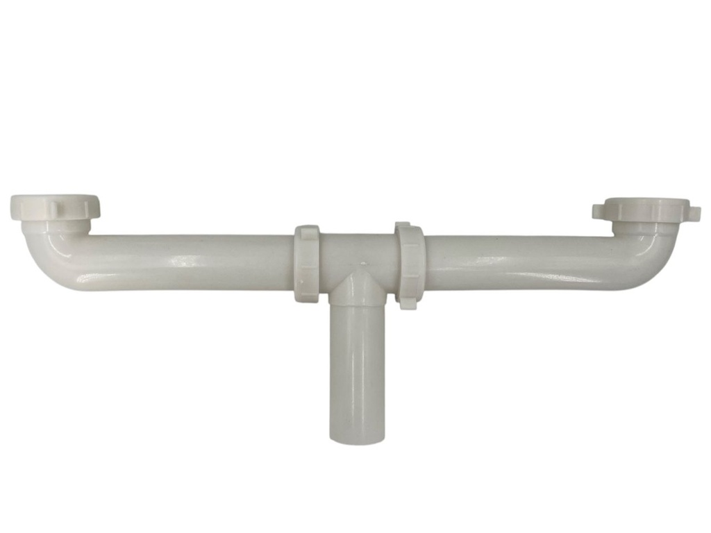 SIFON PLASTICO DOBLE 1-1/2"