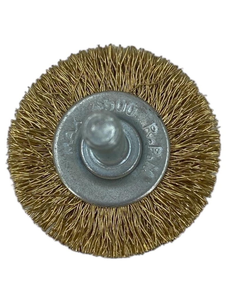 CEPILLO DE ALAMBRE CIRCULAR P/TALADRO 38mm x 1/4"