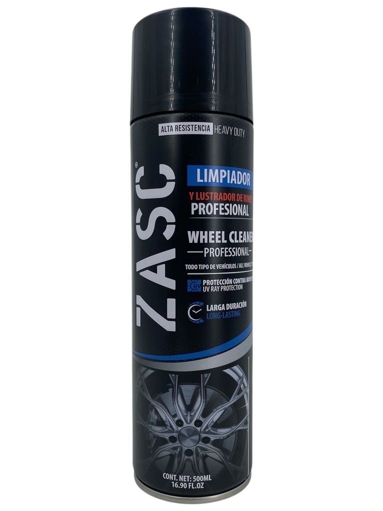 LIMPIADOR Y LUSTRADOR DE RINES SPRAY 500ML