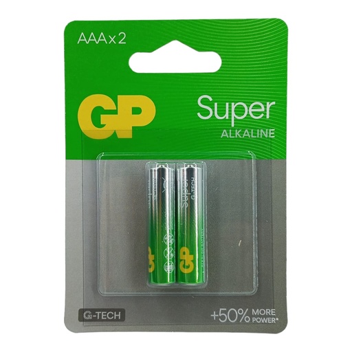 [J0900000025] BATERIA 2 X AAA SUPER ALCALINA 1.5v