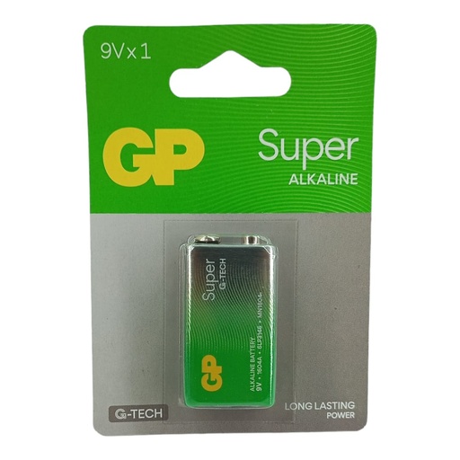 [J0900000028] BATERIA 9V SUPER ALCALINA
