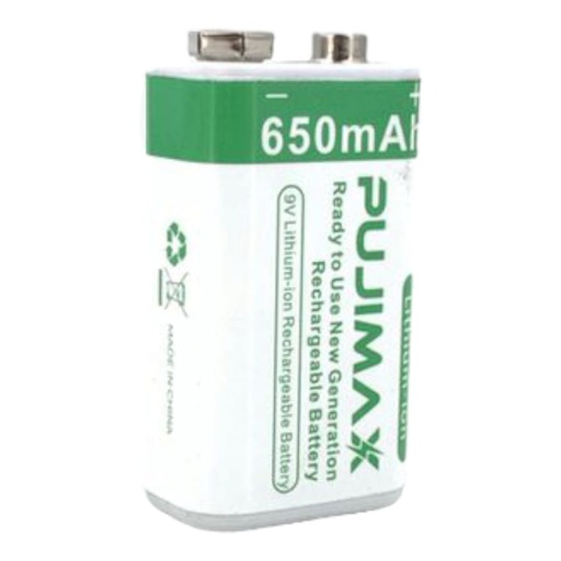 [J0900000012] BATERIA 9V RECARGABLE 650mah