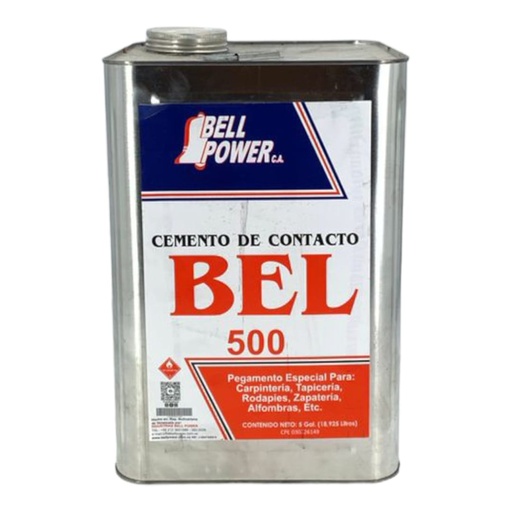 [L0100000133] CEMENTO DE CONTACTO 500 - CUÑETE 18.93Lts