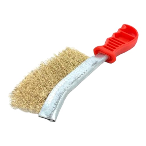 [F0300000008] CEPILLO DE ALAMBRE M/PLASTICO ROJO