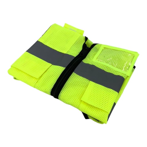 [F0200000038] CHALECO DE SEGURIDAD REFLECTIVO VERDE
