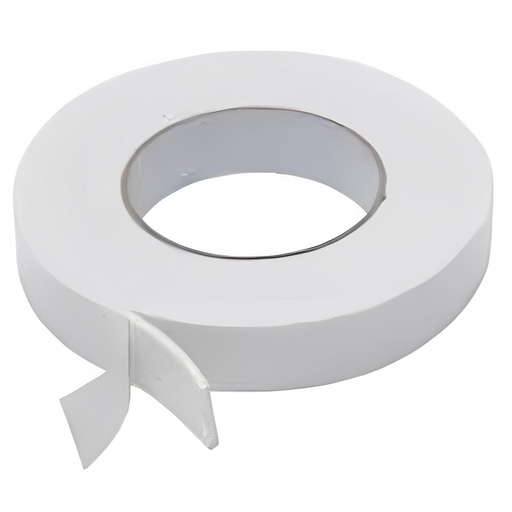 [L0100000045] CINTA DOBLE FAZ BLANCO 10mm x 30Mts