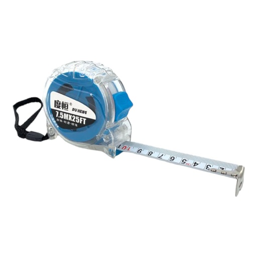 [F0300000151] CINTA METRICA 3Mts TRANSPARENTE
