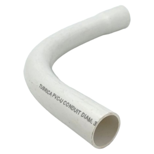 [J0500000105] CURVA BLANCA 1"