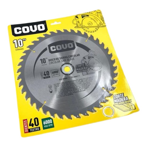 [F0100000198] DISCO DE SIERRA 10" x 40T