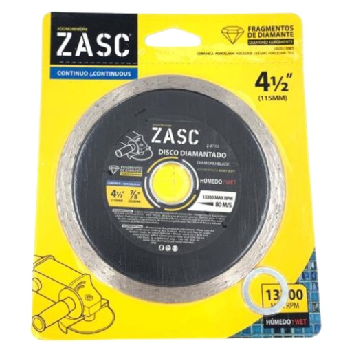 [F0100000264] DISCO DIAMANTE 4-1/2" LISO