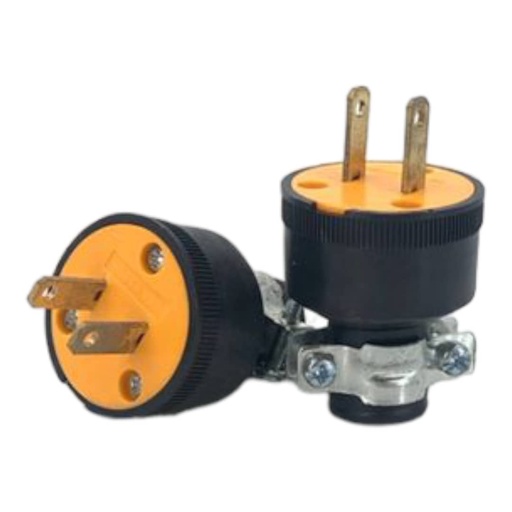 [J0800000050] ENCHUFE 2P 15A GOMA