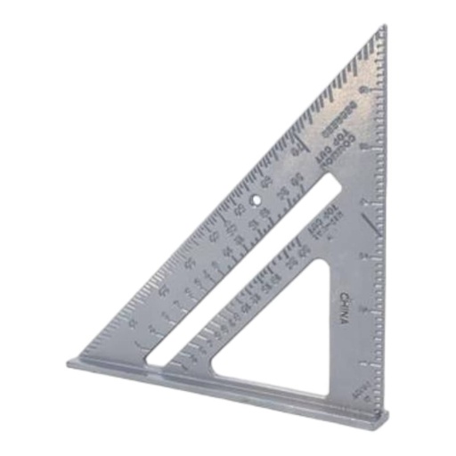 [F0300000084] ESCUADRA TRIANGULAR DE ALUMINIO