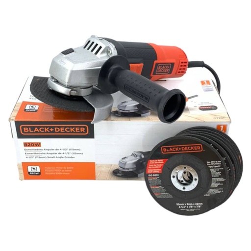 [F0300000169] ESMERIL ANGULAR 4-1/2" 820W