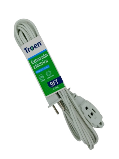 [J0800000026] EXTENSION ELECTRICA 2.74Mts BLANCA
