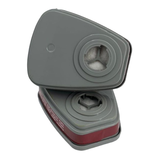 [F0100000177] FILTRO DE CARTUCHO 6001CN PARA MASCARA DE GAS x PAQUETE (PAR)