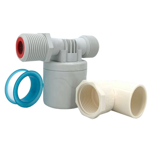 [A0300000250] FLOTANTE TIPO VALVULA 3/4" PVC IMP