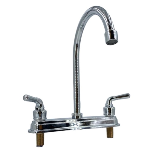 [A0300000205] GRIFO FREGADERO CUELLO CISNE M/PALANCA (PESO 860g) IMP