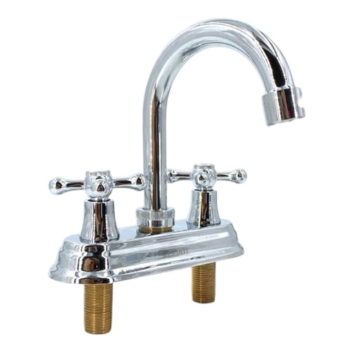 [A0300000209] GRIFO LAVAMANO CUELLO ALTO M/CRUZ IMP
