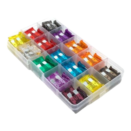 [J0500000001] JUEGO DE FUSIBLES MEDIANO 150Pzs