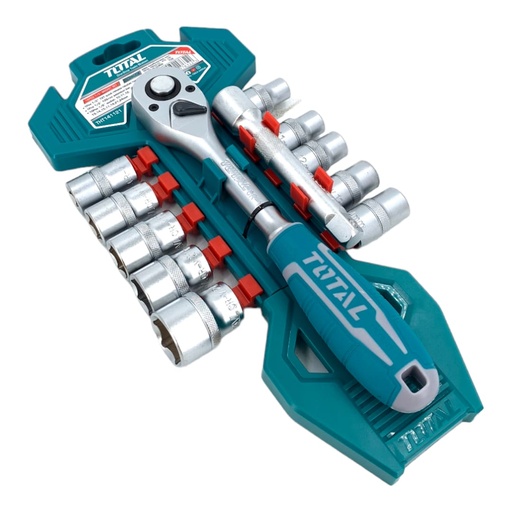 [F0100000383] JUEGO DE RATCHET 1/2" 12Pzs
