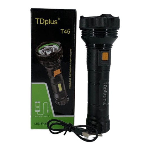 [J0400000030] LINTERNA RECARGABLE C/PUERTO USB