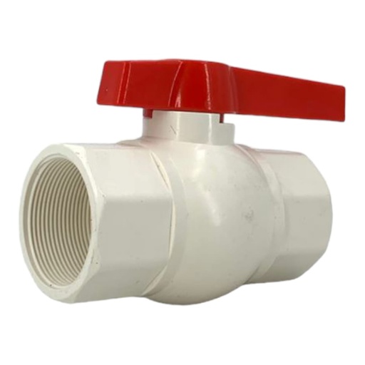 [A0300000022] LLAVE DE BOLA PVC 1" ROSCA