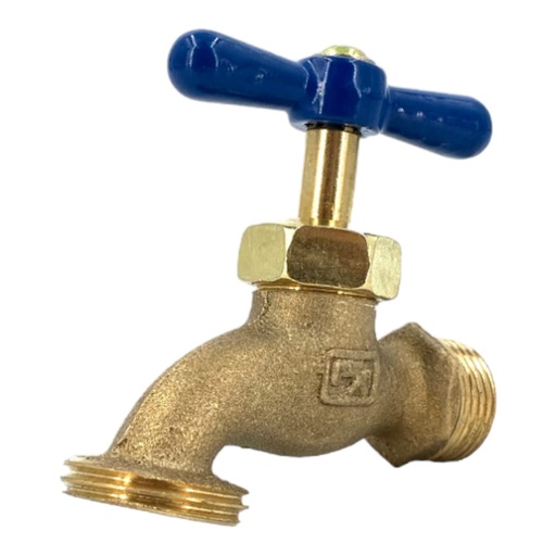 [A0500000029] LLAVE DE JARDIN 1/2" BRONCE
