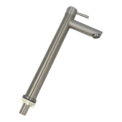 [A0300000193] LLAVE LAVAMANO ACERO INOX SATINADO ALTURA 30cm IMP