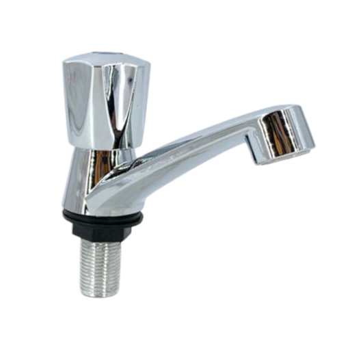 [A0500000028] LLAVE LAVAMANO PVC CROMADO