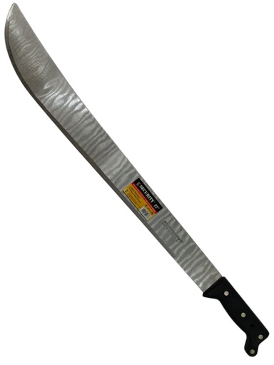[F0300000051] MACHETE RULA 22" MANGO PLASTICO