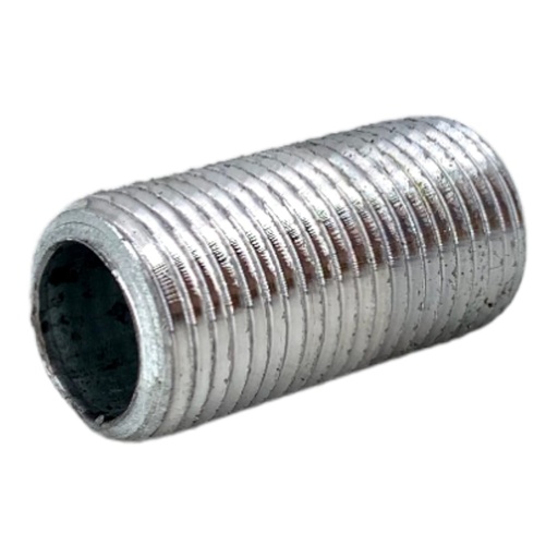 [A0300000465] NIPLE CORRIDO GALVANIZADO 1/2" X 4cm (LIVIANO)