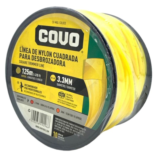 [E0300000096] NYLON PARA DESMALEZAR 3,3mm x 125Mts
