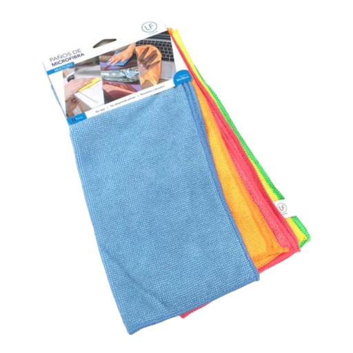 [C0100000012] PAÑO MICROFIBRA 30cm x 30cm x 5und