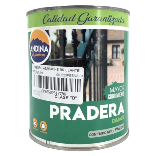 [L0400000043] PINTURA NEGRO AZABACHE BRILLANTE 946cc