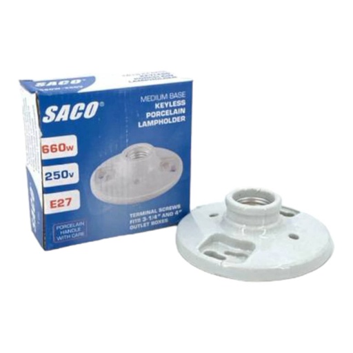 [J0400000060] PLAFON PORCELANA