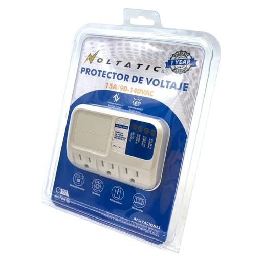 [J0500000103] PROTECTOR EQUIPOS ELECTRONICOS 110V - 3 TOMAS