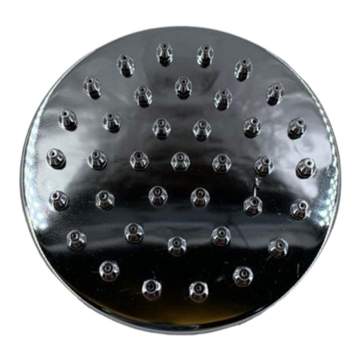 [A0300000247] REGADERA REDONDA 4" CROMO PVC SENCILLO