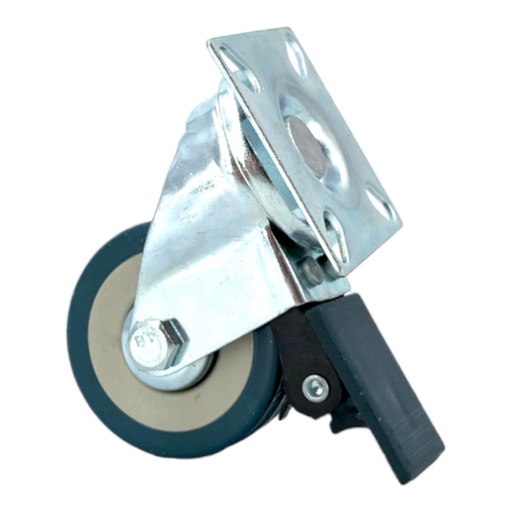 [E1100000013] RUEDA PVC 2" C/FRENO