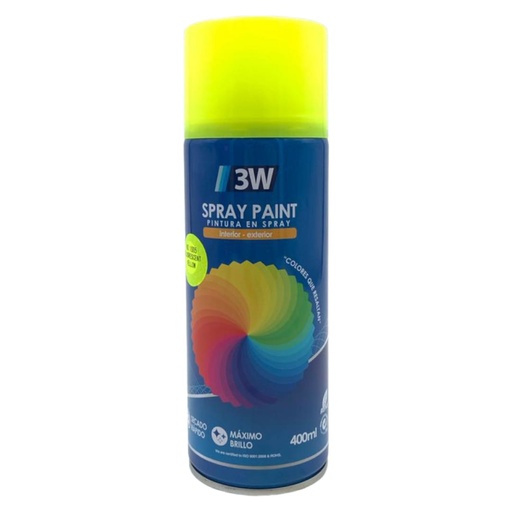 [L0400000056] SPRAY AMARILLO FLUORESCENTE 400ML