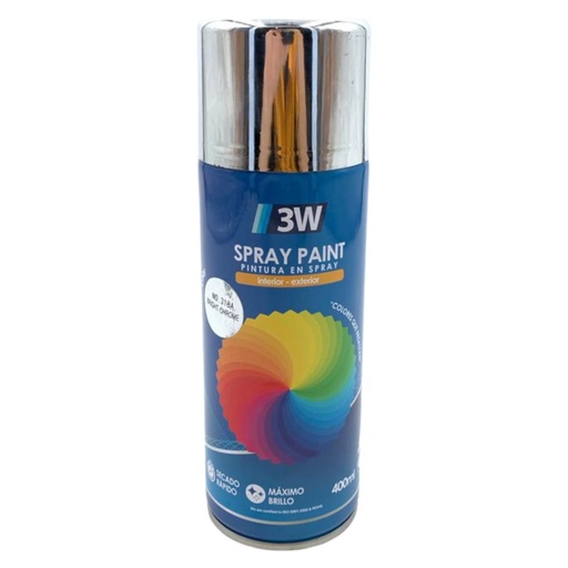 [L0400000057] SPRAY CROMADO BRILLANTE 400ML