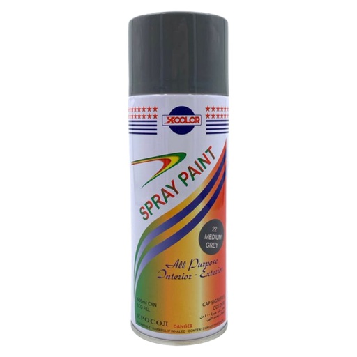 [L0400000053] SPRAY GRIS MEDIO 400ml