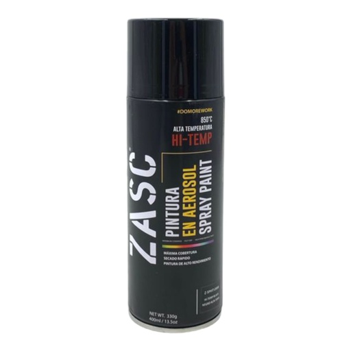 [L0400000066] SPRAY NEGRO ALTA TEMPERATURA 400ML