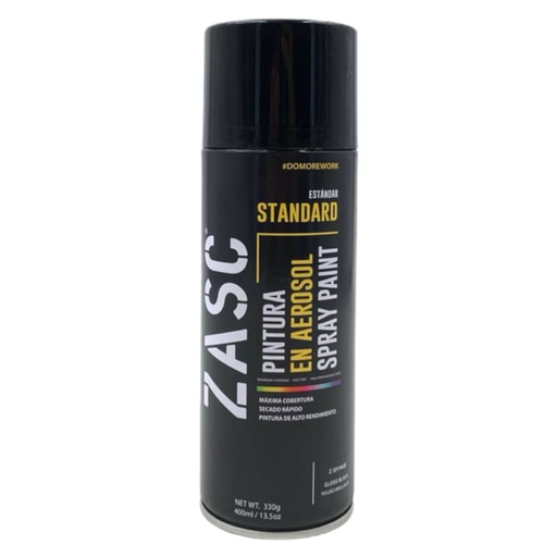 [L0400000038] SPRAY NEGRO BRILLANTE 400ML