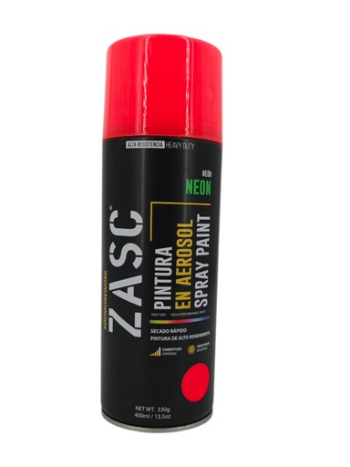 [L0400000026] SPRAY ROJO NEON 400ml