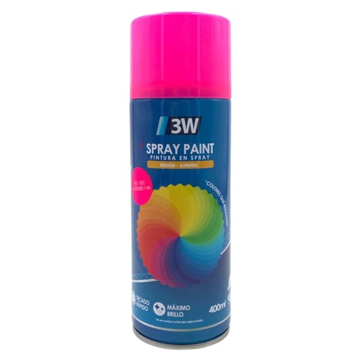 [L0400000055] SPRAY ROSADO FLUORESCENTE 400ML