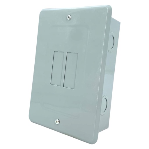 [J0500000124] TABLERO 02 CIRCUITOS S/PUERTA IMP