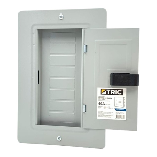 [J0500000162] TABLERO 08 CIRCUITOS 40A C/PUERTA