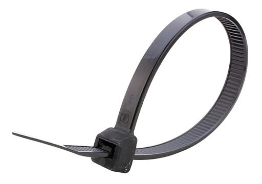 [E0300000050] TIRRAX NYLON 4.6 x 300 x 100UND NEGRO