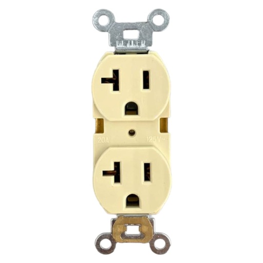 [J0600000026] TOMA CORRIENTE DOBLE 20A 125V POLARIZADO