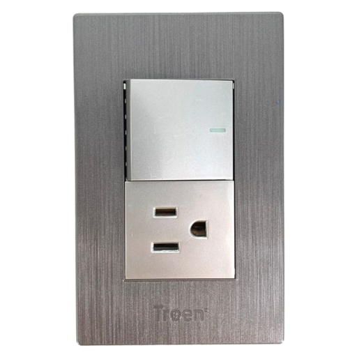 [J0600000088] TOMA/APAGADOR GRIS